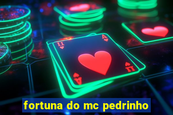 fortuna do mc pedrinho